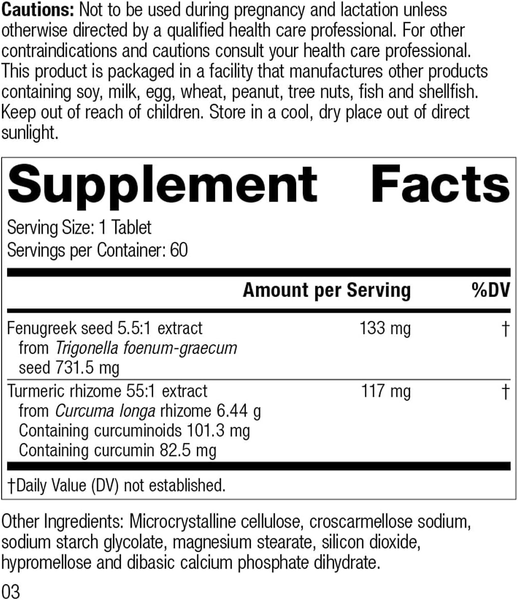 MediHerb Turmeric Forte 60 Tablets