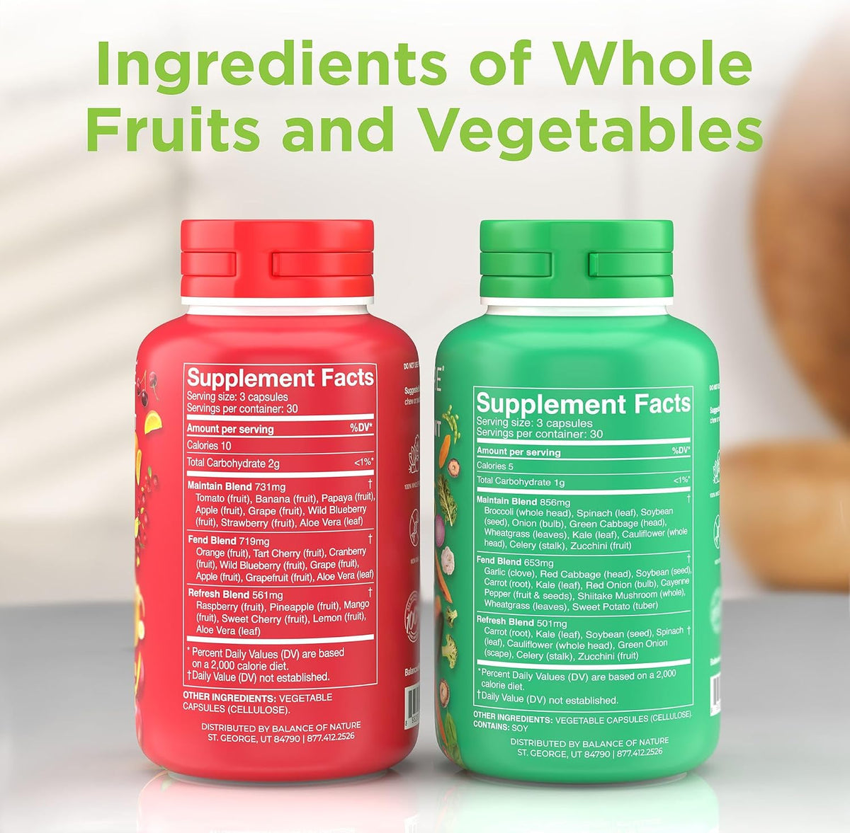 Balance of Nature Fruits & Veggies – 60 Servings