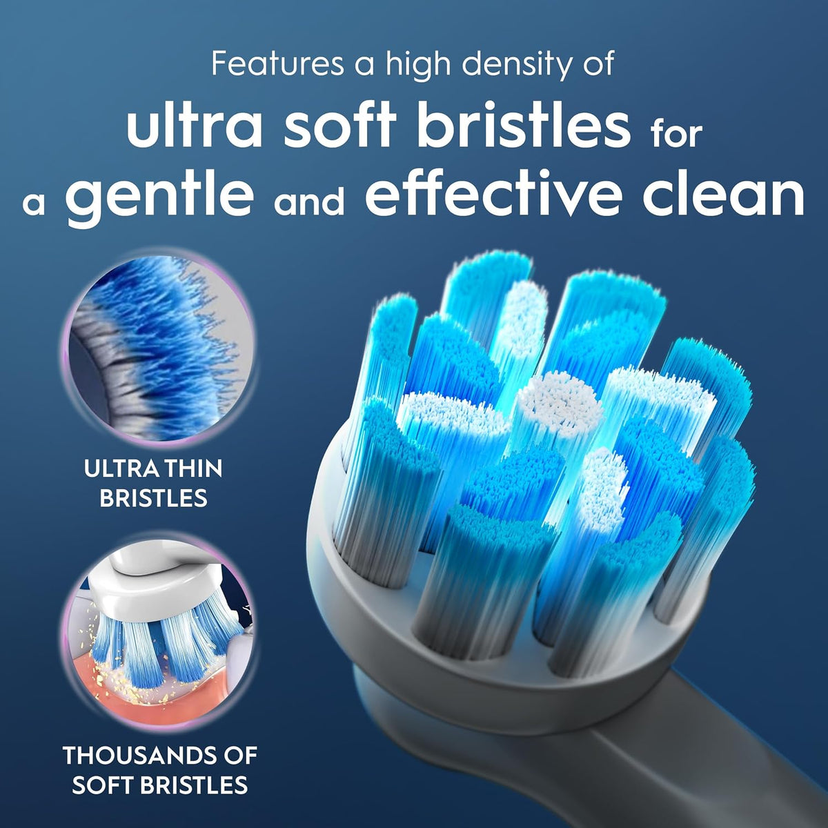 Oral-B Pro Gum Care Electric Toothbrush Replacement Heads – 3 Count