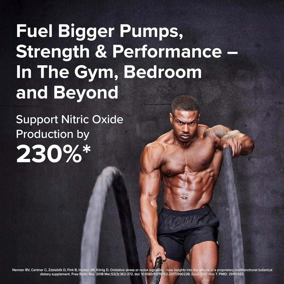 Nitro Wood Nitric Oxide Booster for Men, 30 Servings