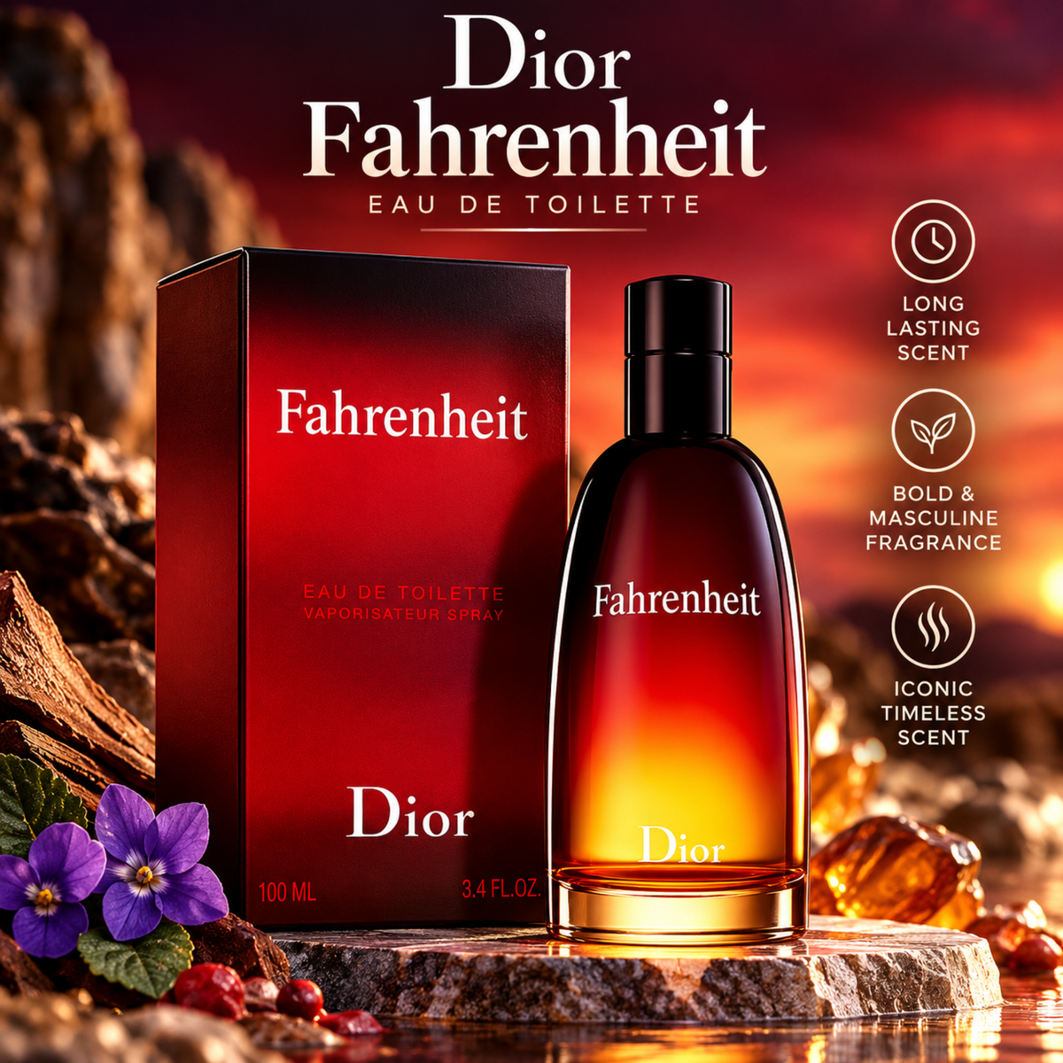 Dior Fahrenheit Eau de Toilette – 100ml