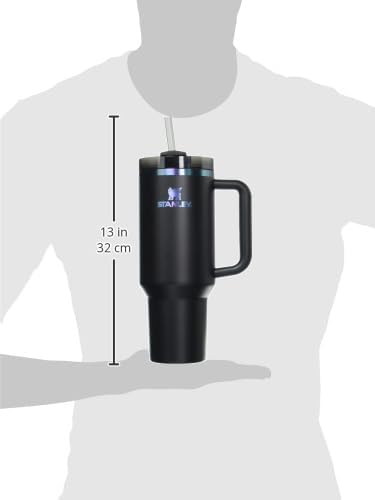 Stanley Quencher H2.0 FlowState Tumbler – 40 oz | Black Chroma