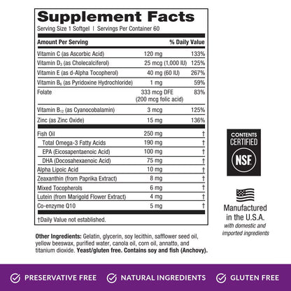 EyePromise Restore Eye Vitamin – 60 Softgels