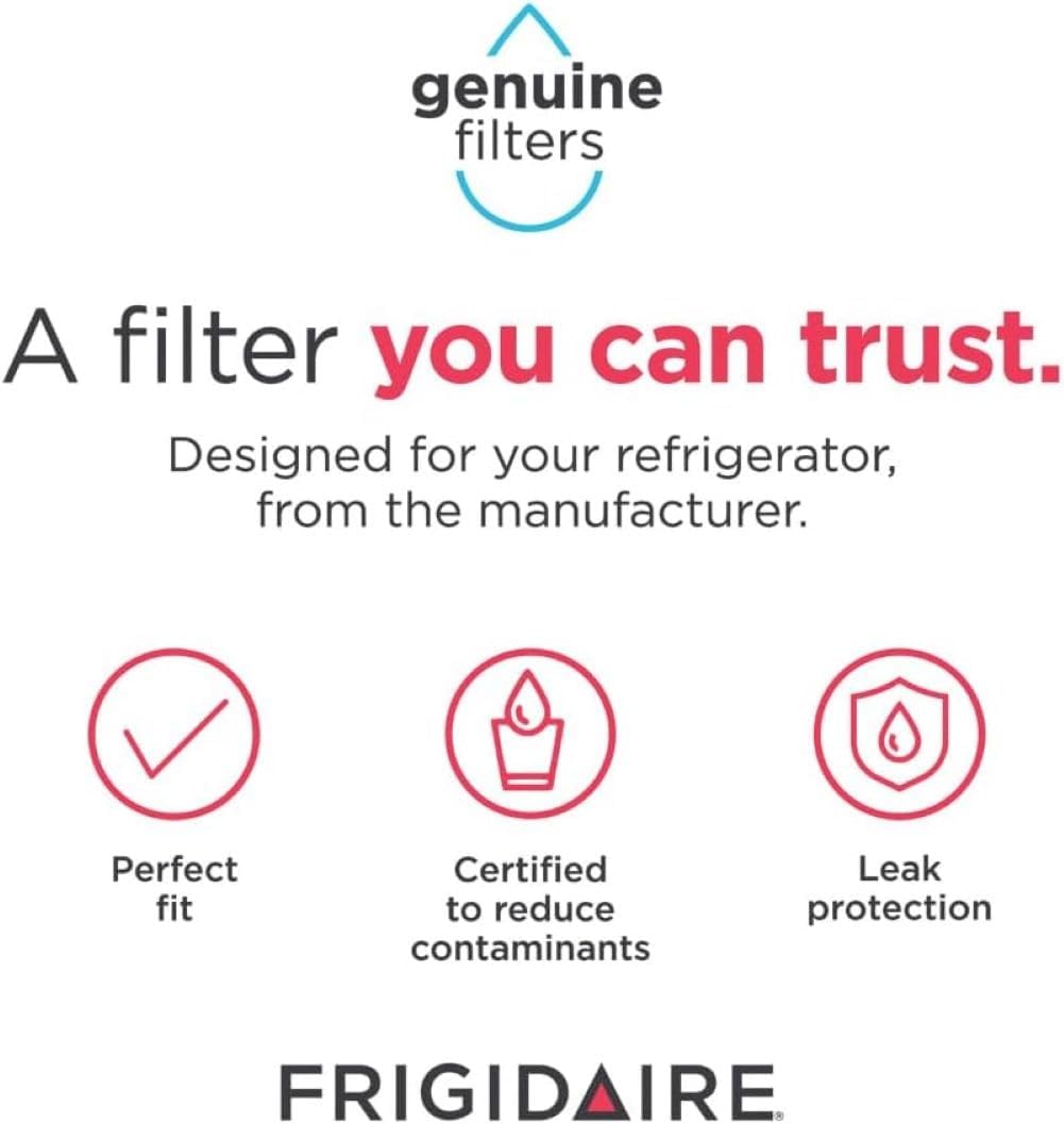 Frigidaire WF3CB Refrigerator Water Filter, Set of 2