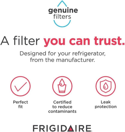 Frigidaire WF3CB Refrigerator Water Filter, Set of 2
