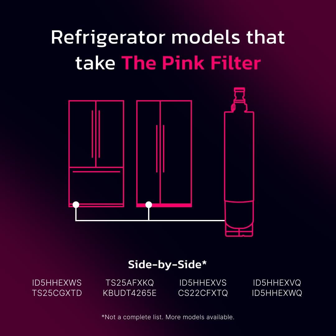Everydrop by Whirlpool Filter 5 EDR5RXD1, Pink
