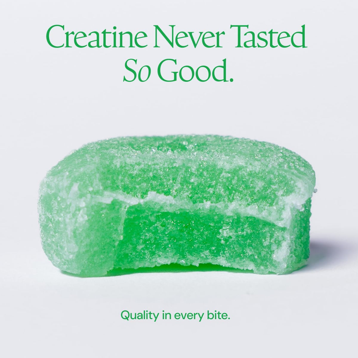 Create Creatine Gummies – Sour Green Apple | 1.5g per Gummy