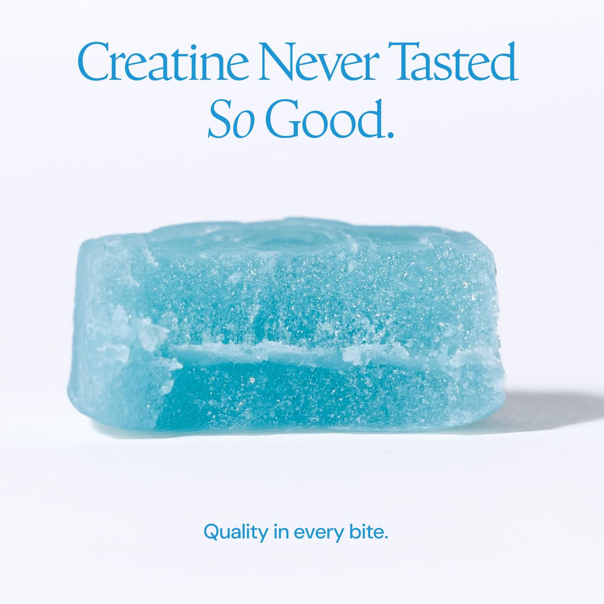 Creatine Monohydrate Gummies, Blue Raspberry, 90 Count