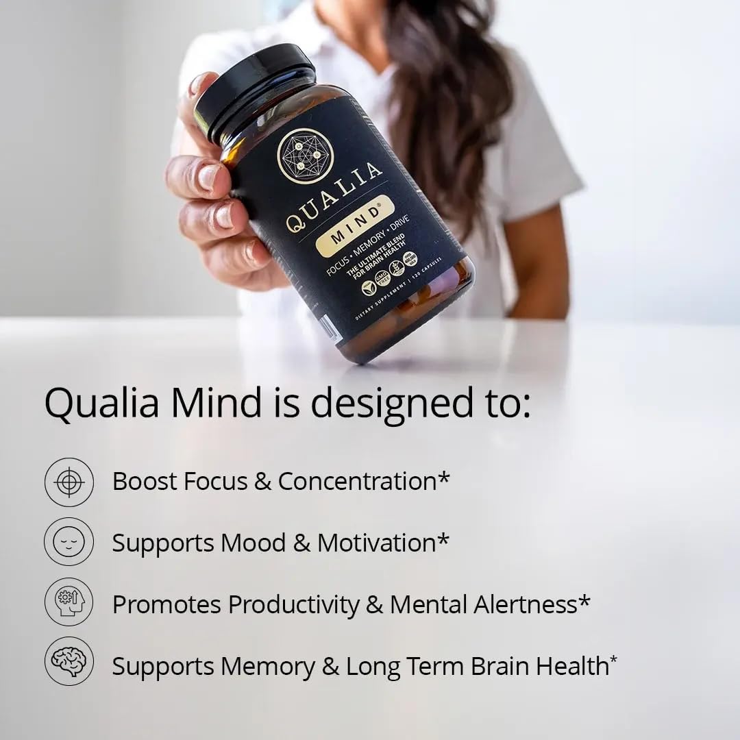 Qualia Mind Nootropic Supplement – 120 Capsules