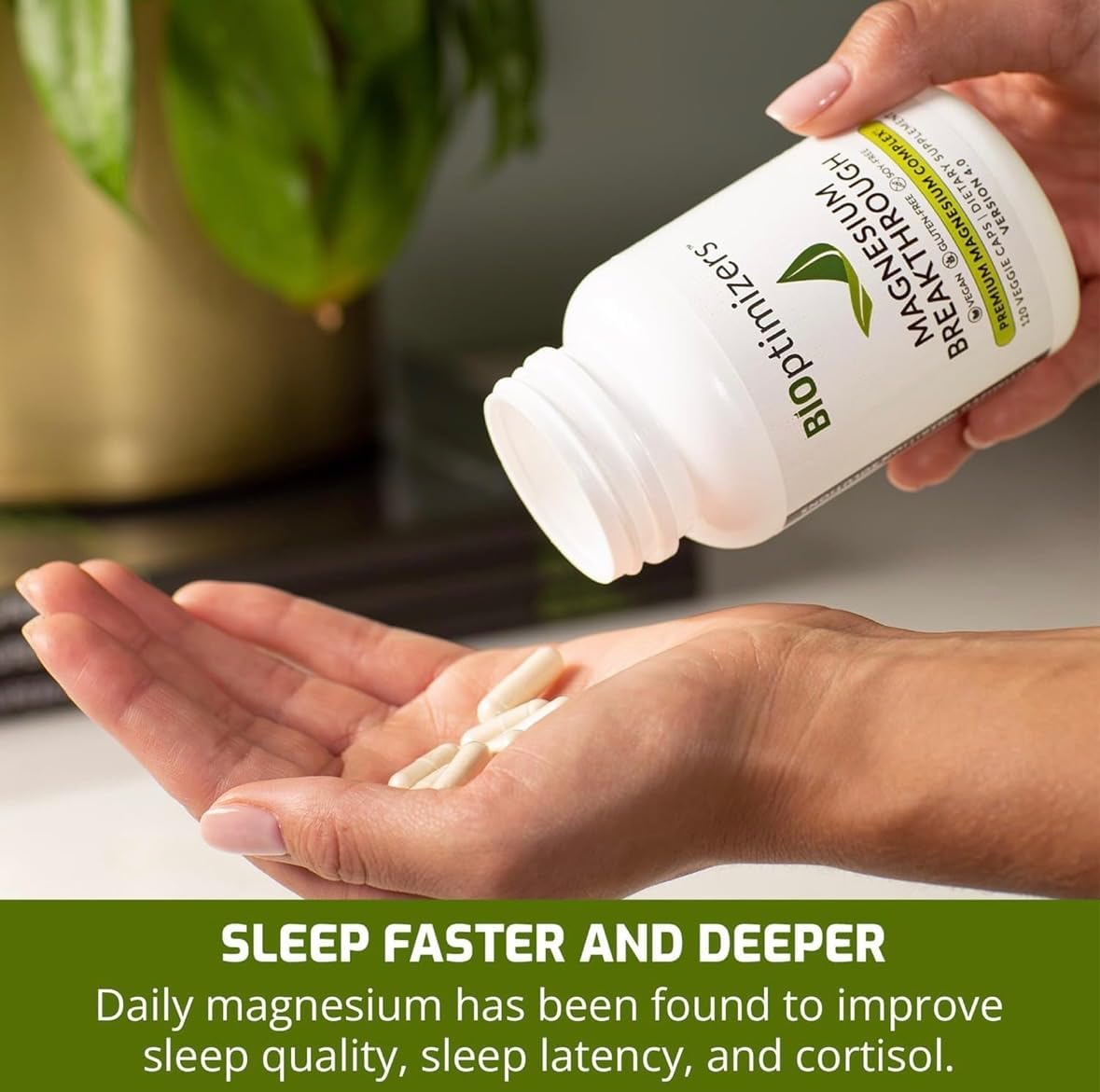 BIOptimizers Magnesium Breakthrough 500mg – Sleep & Stress