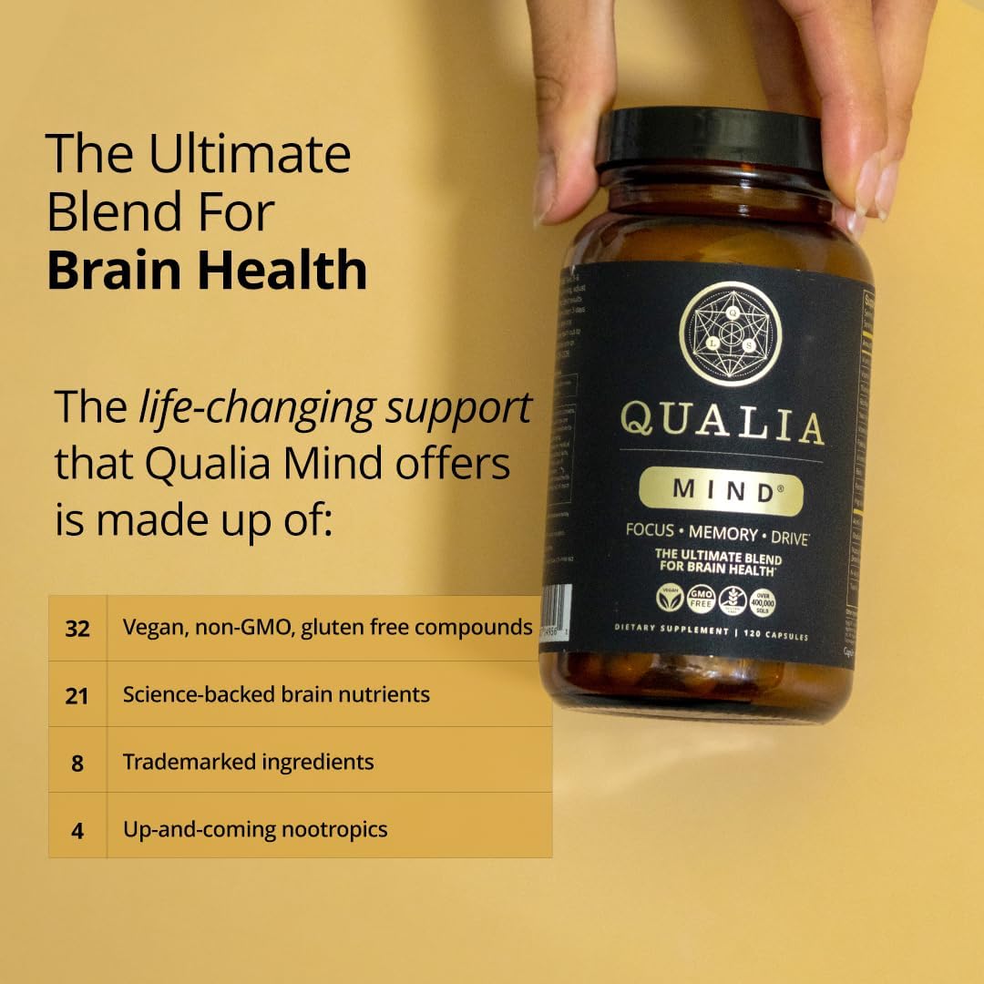 Qualia Mind Nootropic Supplement – 120 Capsules