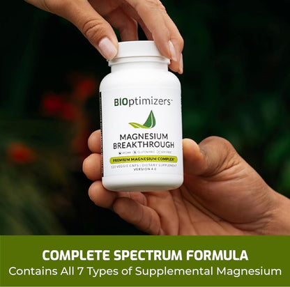 BIOptimizers Magnesium Breakthrough 500mg – Sleep & Stress