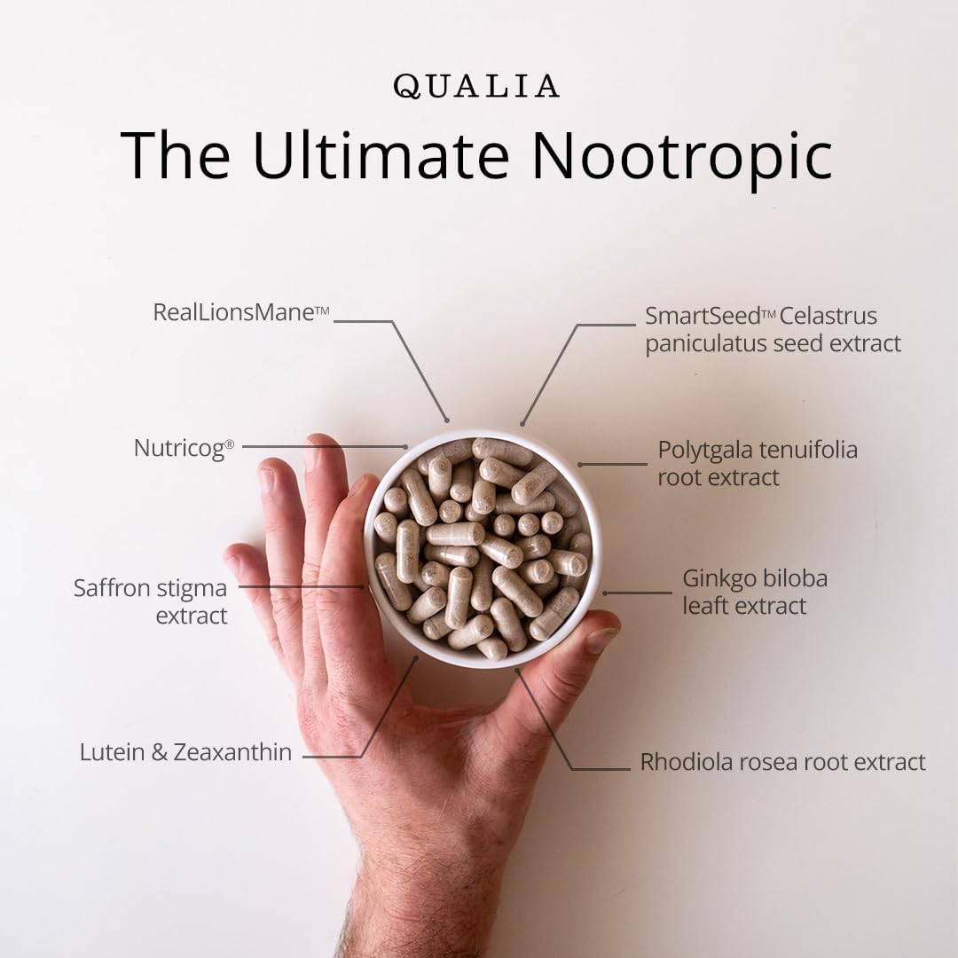 Qualia Mind Nootropic Supplement – 120 Capsules