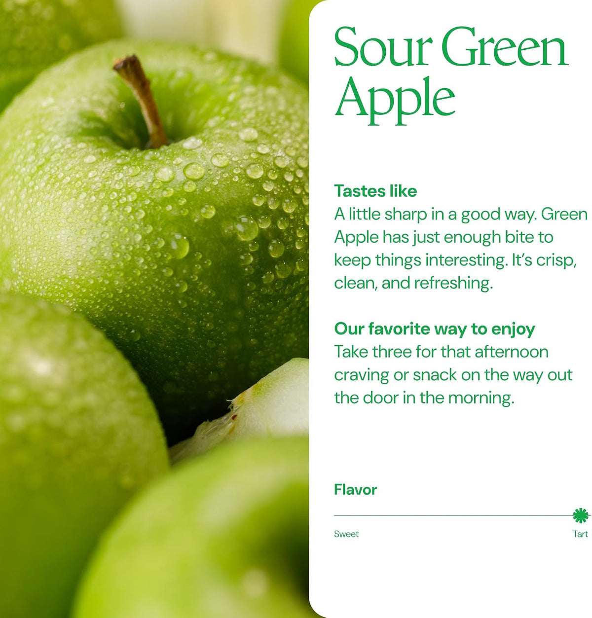 Create Creatine Gummies – Sour Green Apple | 1.5g per Gummy