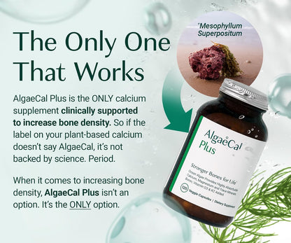 AlgaeCal Plus Calcium – 120 Capsules