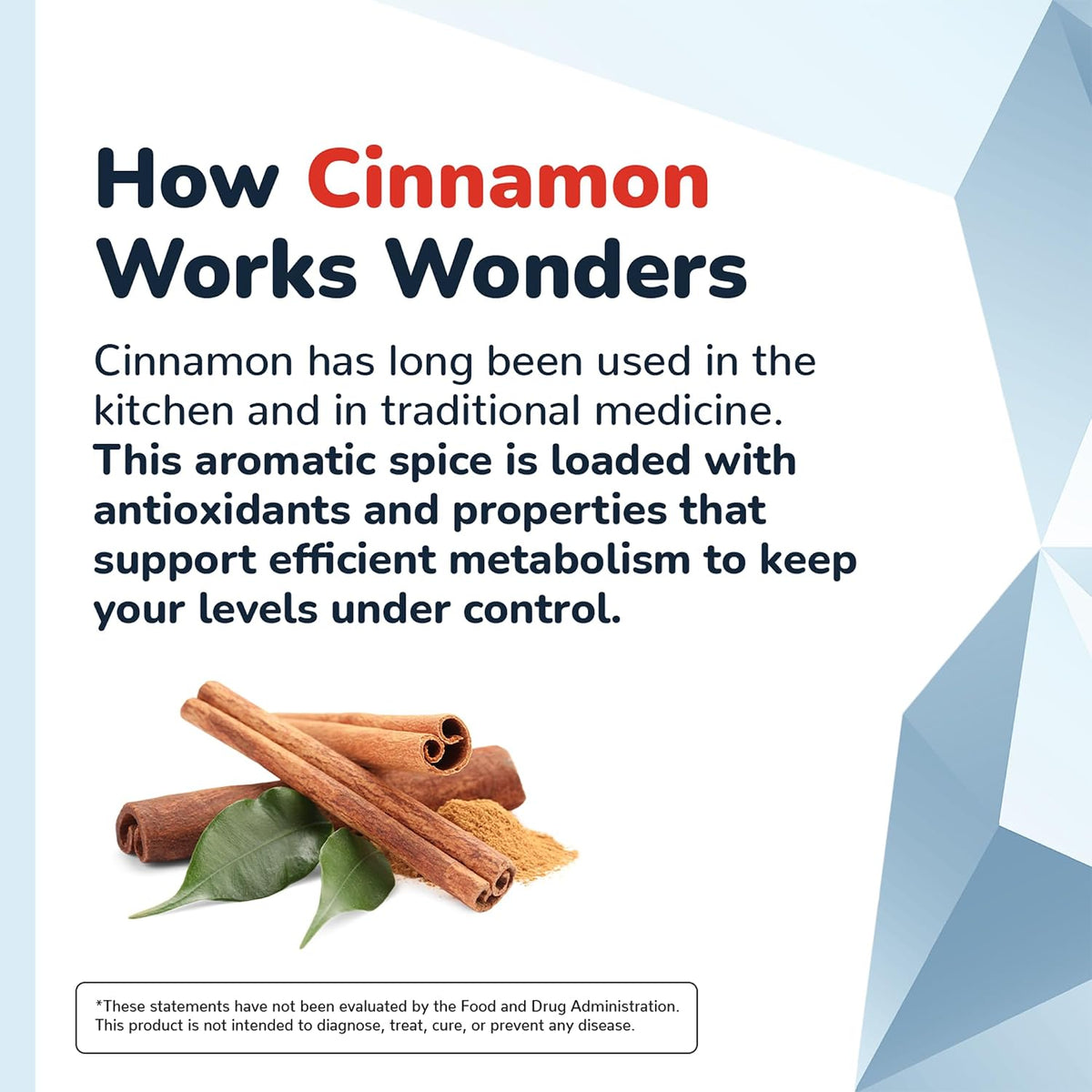 CinnaChroma Cinnamon – 30-Day Supply