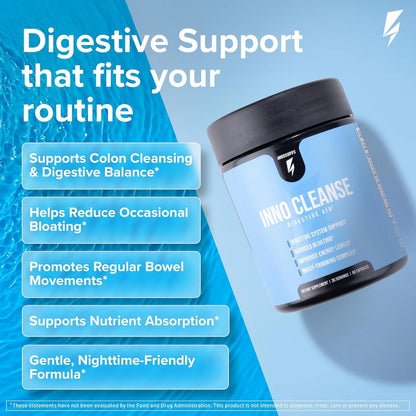InnoSupps Inno Cleanse 2X – Colon Cleanse & Detox | 8 Week