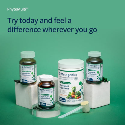 Metagenics PhytoMulti Multivitamin – 60 Tablets | Iron-Free