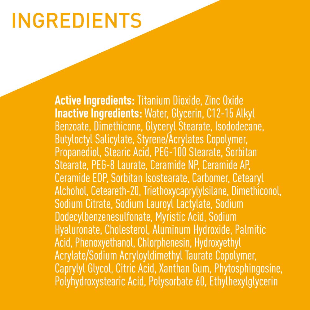 CeraVe Hydrating Mineral Sunscreen SPF 30 | 5 oz