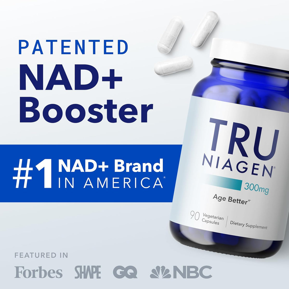 TRU NIAGEN NAD+ 300mg – 90 Servings