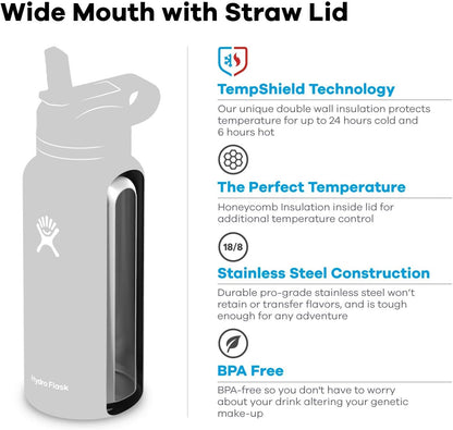 Hydro Flask Wide Mouth Water Bottle – 32 oz | Watermelon