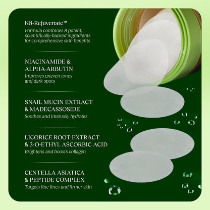 Riyu Toning & Brightening Face Pads – 100 Pads