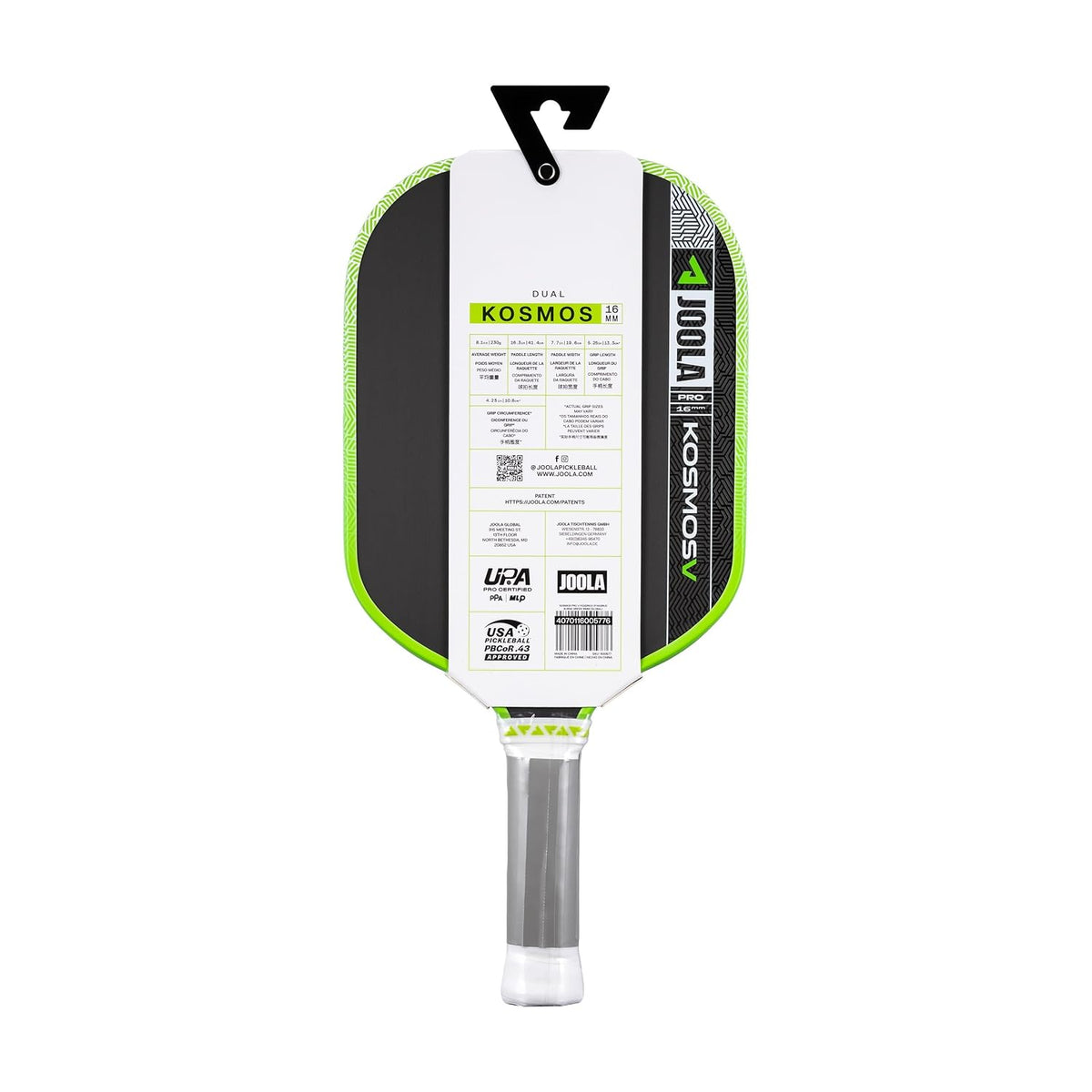 JOOLA Kosmos Pro V Federico Staksrud Surge Green 16mm