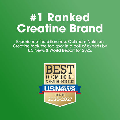 Optimum Nutrition Micronized Creatine Monohydrate Capsules, 300 Count