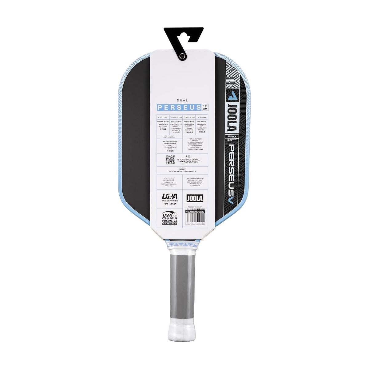 JOOLA Perseus Pro V Simone Jardim Breeze Blue 16mm