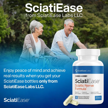 SciatiEase Sciatic Nerve Support – 120 Capsules