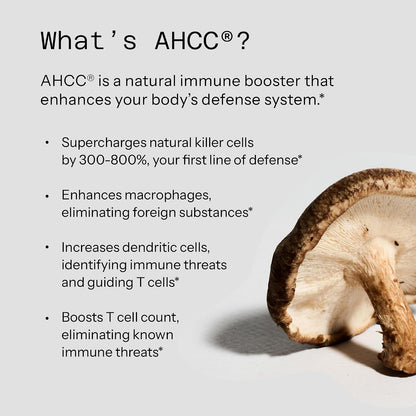 Quality of Life Kinoko Platinum AHCC – Immune Support | 750mg