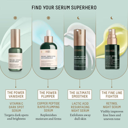 Biossance Squalane + Copper Peptide Rapid Plumping Serum