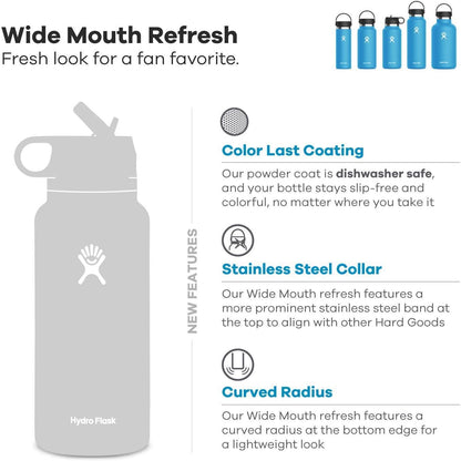 Hydro Flask Wide Mouth Water Bottle – 32 oz | Watermelon