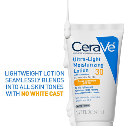 CeraVe Ultra-Light Moisturizing Lotion SPF 30