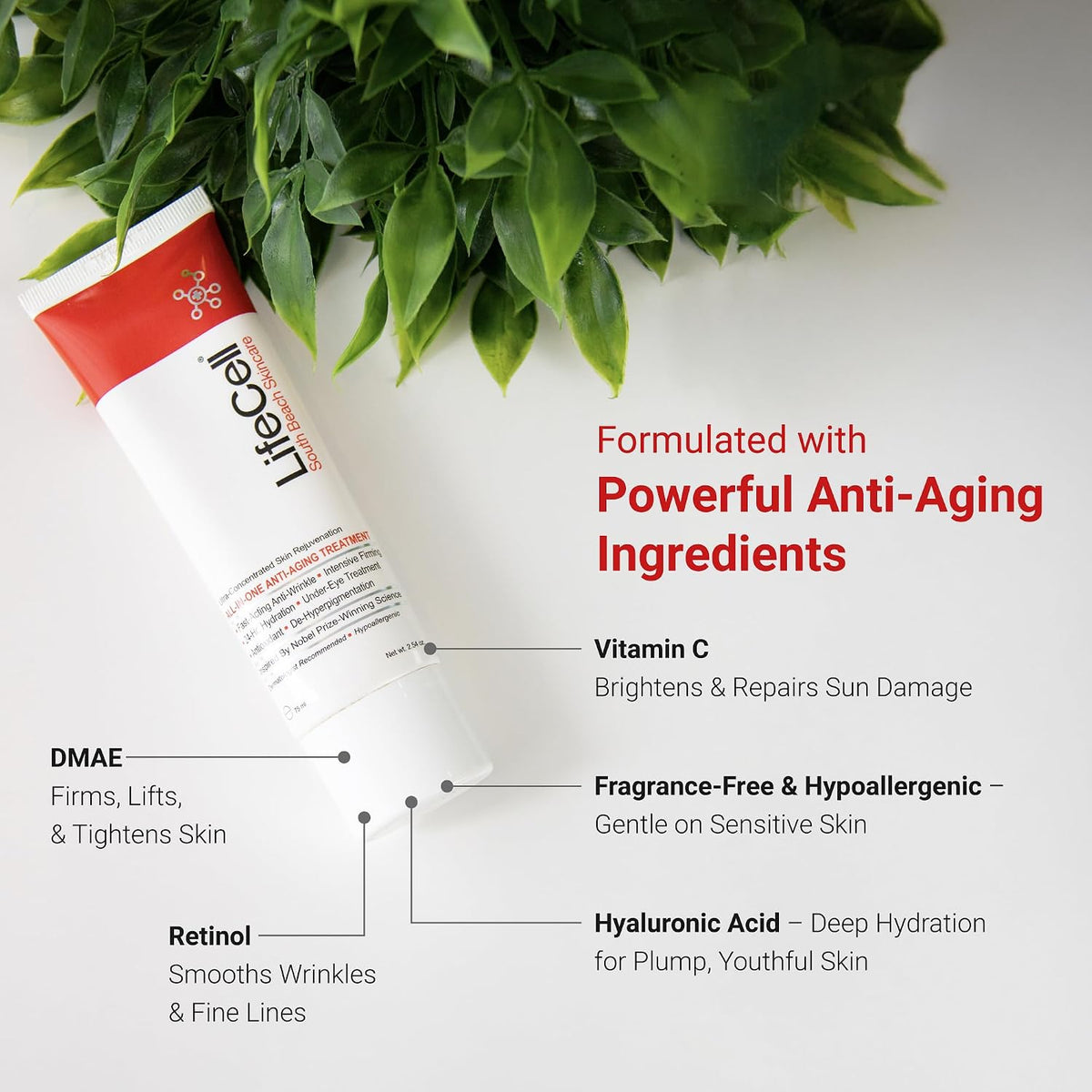 LifeCell All-in-One Anti-Aging Cream, 2.54 oz