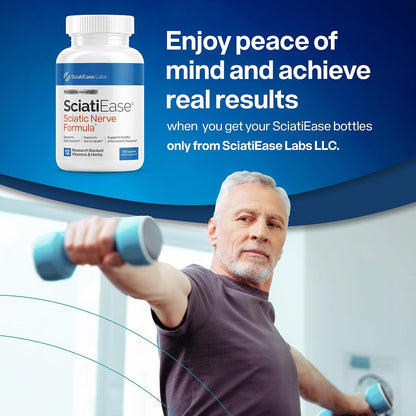 SciatiEase Sciatic Nerve Support – 120 Capsules