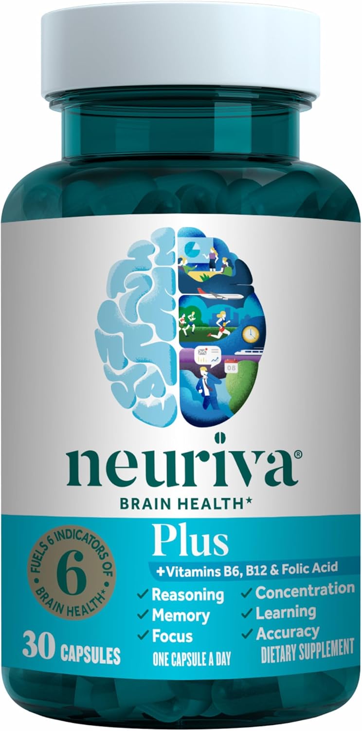 Neuriva Plus Brain Supplement, 30 Capsules