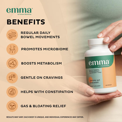 Emma Relief Gut Health Support, 60 Capsules, 2 Pack