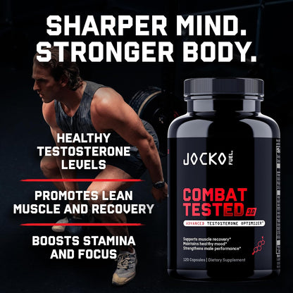 Jocko Fuel Combat Tested 3.0 Test Booster – 120 Capsules