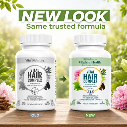 VITAL NUTRITIVE Biotin Hair Growth – Hair, Skin & Nails