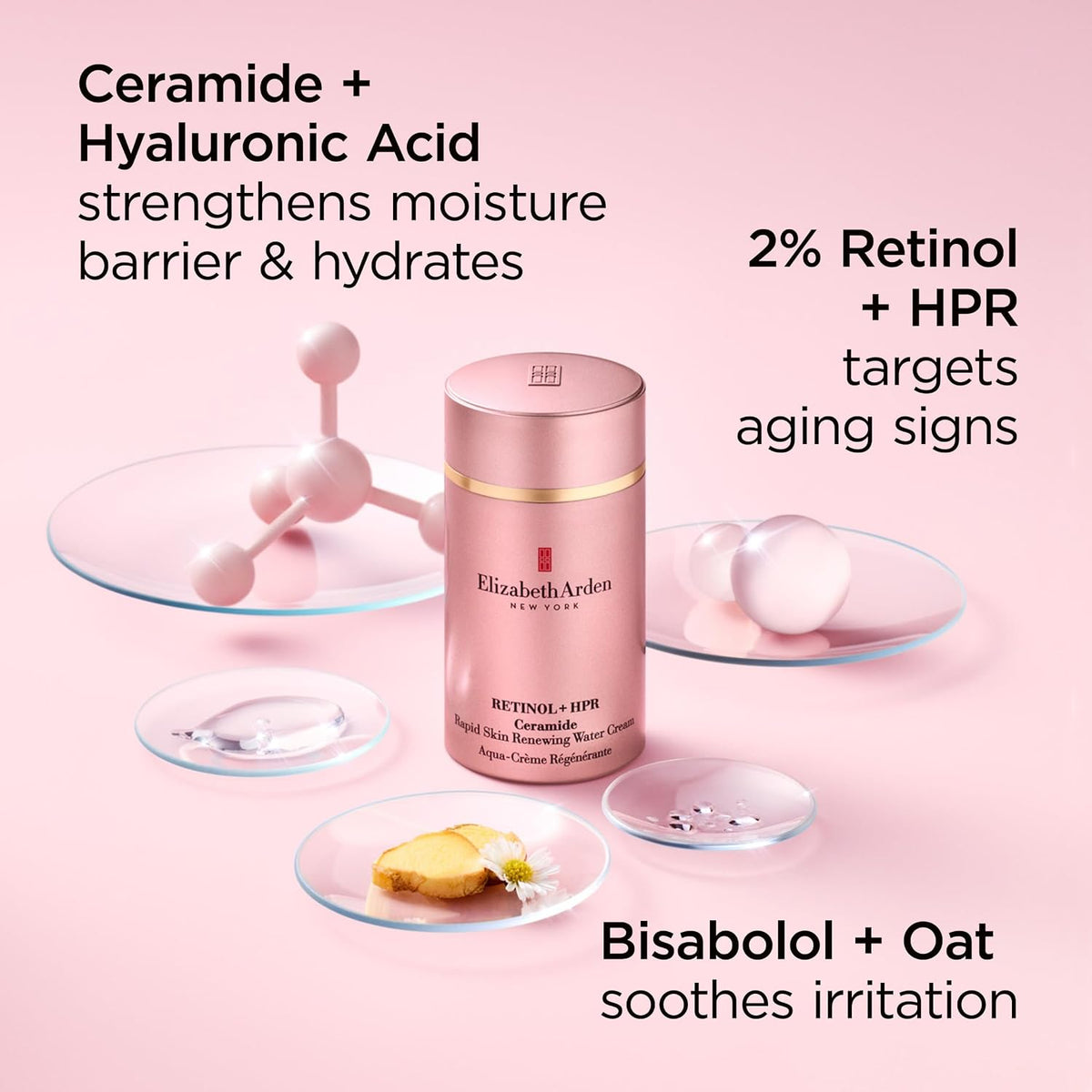 Elizabeth Arden Retinol + HPR Ceramide Water Cream 1.7 fl oz