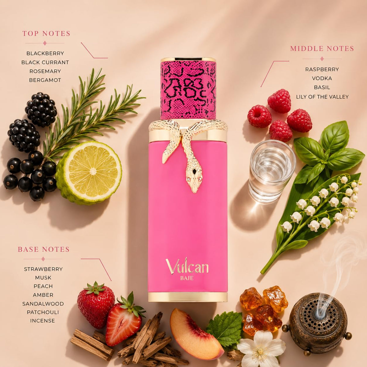 French Avenue Vulcan Baie Eau de Parfum, 100 ml