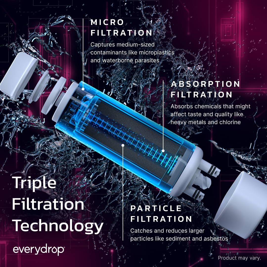 Everydrop by Whirlpool Filter 5 EDR5RXD1, Pink