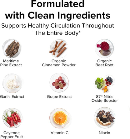 Nitro Wood Nitric Oxide Booster for Men, 30 Servings