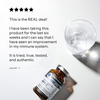Quality of Life Kinoko Platinum AHCC – Immune Support | 750mg