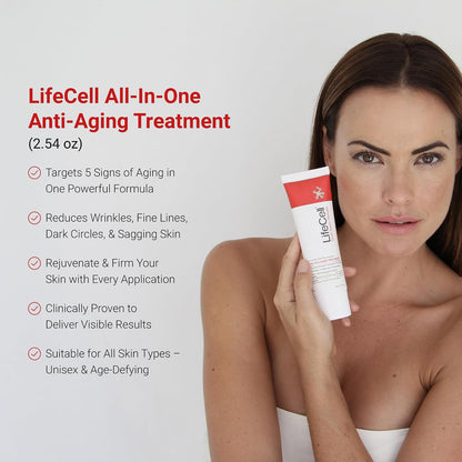LifeCell All-in-One Anti-Aging Cream, 2.54 oz