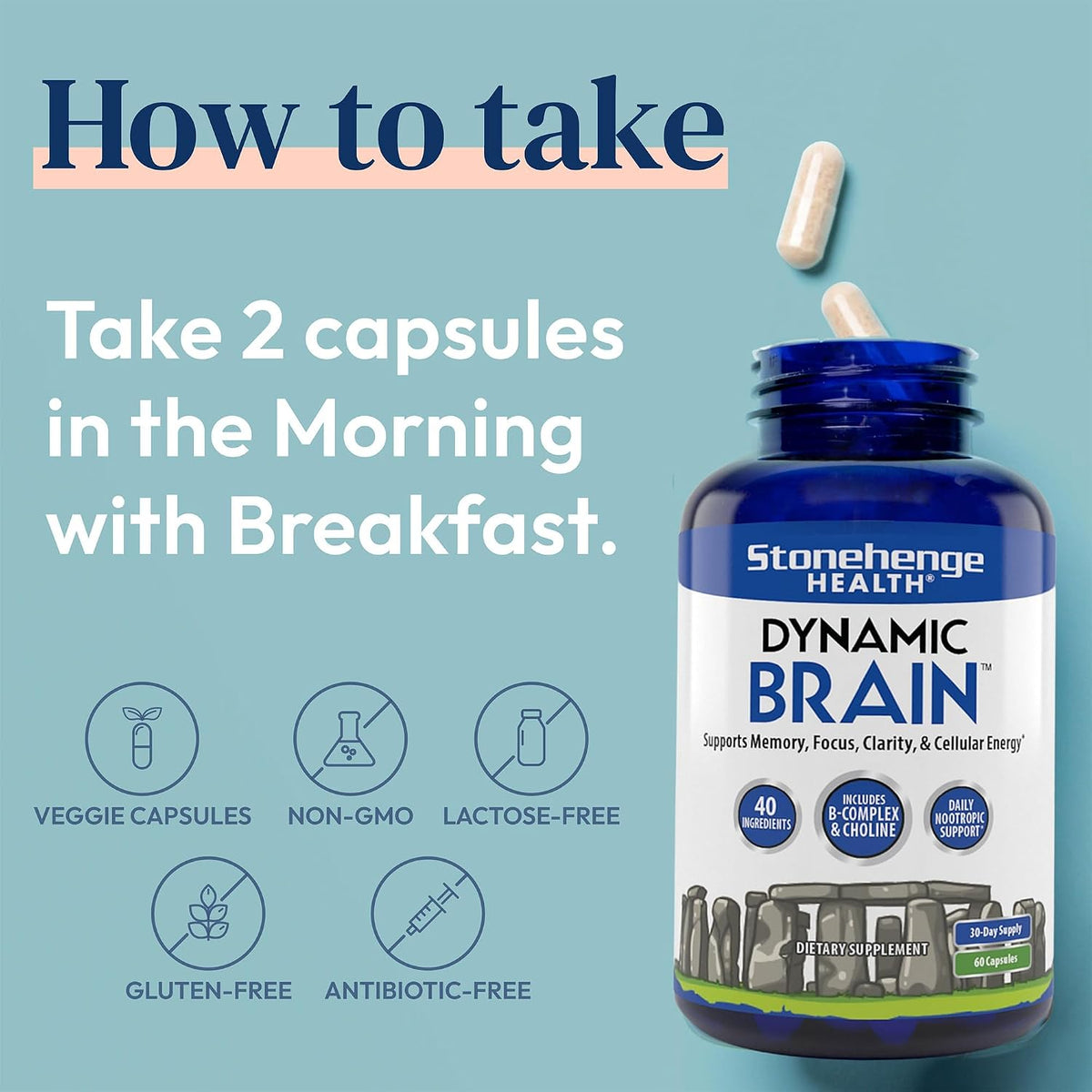 Stonehenge Health Dynamic Brain – Memory & Focus