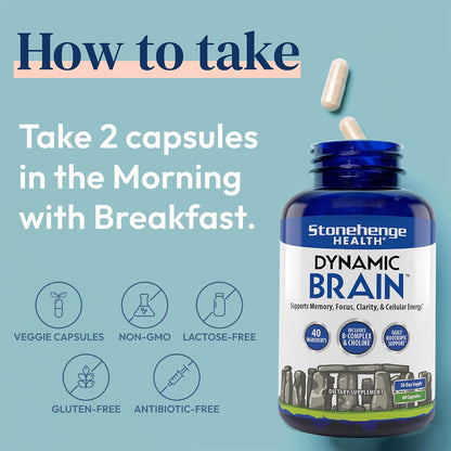 Stonehenge Health Dynamic Brain – Memory & Focus