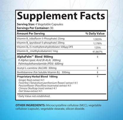 SciatiEase Sciatic Nerve Support – 120 Capsules