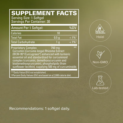 Terry Naturally CuraMed 750mg – 30 Softgels